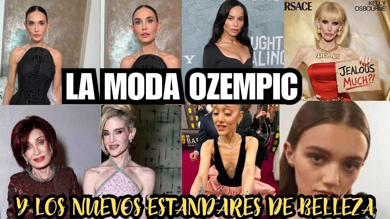 Hollywood y la Tendencia de la Delgadez Extrema por Ozempic