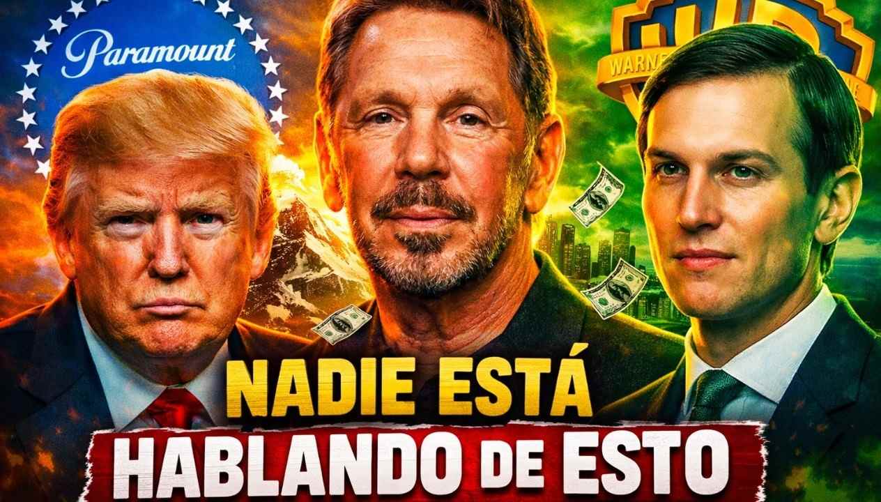 Trump Ganó esto con la compra de Paramount y Warner Control de la Información