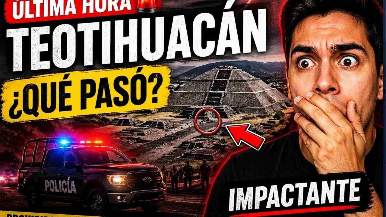 Que fue lo que paso en Teotihuacán y las Teorías MK Ultra y desestabilización en México previo al mundial 2026